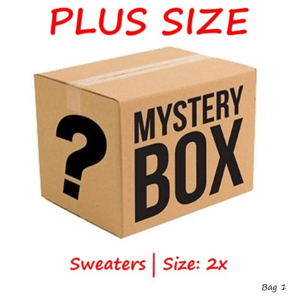 Plus Size Sweaters - Reseller / Semi-Mystery Box